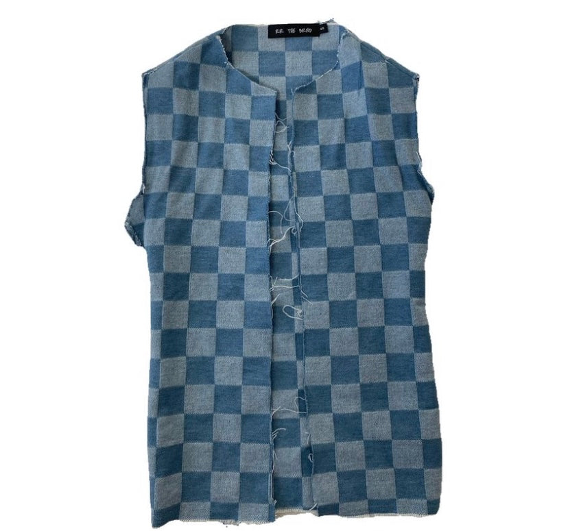 Denim it girl vest