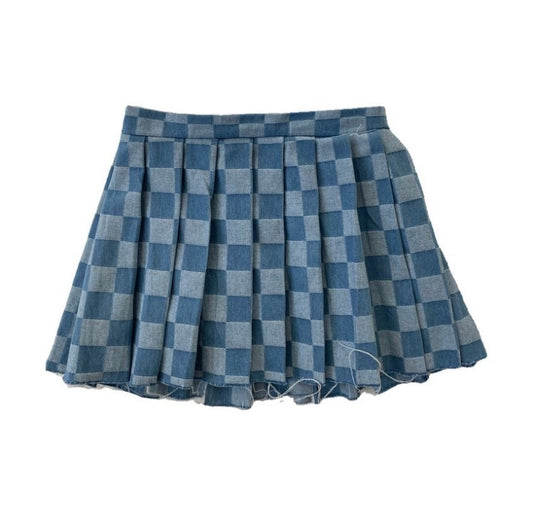 Denim It girl mini skirt