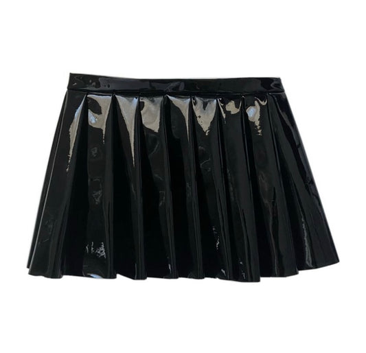 Black "It girl" mini skirt